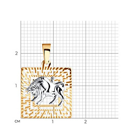 Подвеска SOKOLOV - Золото 375 (арт. 032221-4)