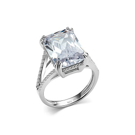 Кольцо Дар - Серебро 925, Фианит (арт. К-5170рс200)