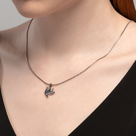 Подвеска SOKOLOV - Серебро 925, Фианит (арт. 94033201)