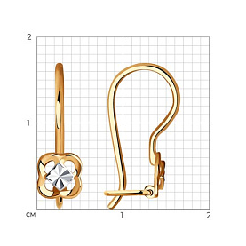Серьги SOKOLOV - Золото 375 (арт. 027766-4)