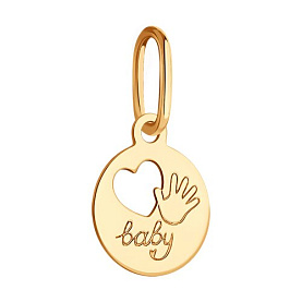 Подвеска SOKOLOV - Золото 375 (арт. 036532-4)