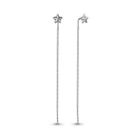 Серьги Аквамарин - Серебро 925 (арт. 34716.5)