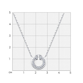 Колье Diamant - Серебро 925, Фианит (арт. 94-170-02271-1)