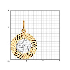 Подвеска SOKOLOV - Золото 585 (арт. 031388)
