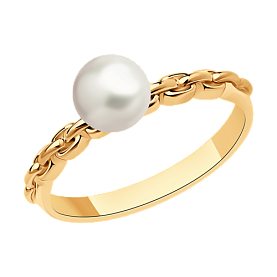 Кольцо Diamant - Серебро 925, Жемчуг культивированный (арт. 93-310-01495-1)