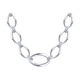 Колье SOKOLOV - Серебро 925, Фианит (арт. 94071205)