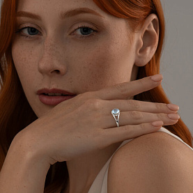 Кольцо SOKOLOV - Серебро 925, Топаз (арт. 92011787)