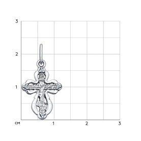 Подвеска SOKOLOV - Серебро 925, Фианит (арт. 94120127)