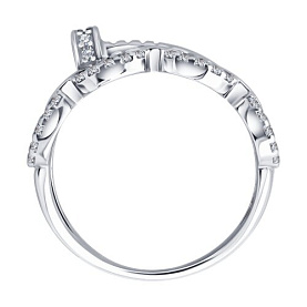 Кольцо SOKOLOV - Серебро 925, Фианит (арт. 94014707)