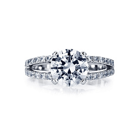 Кольцо Platinum Lab. - Платина 950, Бриллиант (арт. ПК-035-01)