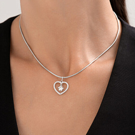 Подвеска Diamant - Серебро 925, Фианит (арт. 94-130-02309-1)