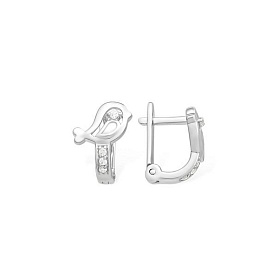 Серьги EFREMOV - Серебро 925, Фианит (арт. 1210017603-501)