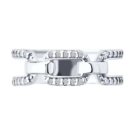 Кольцо SOKOLOV - Серебро 925, Фианит (арт. 94014286)