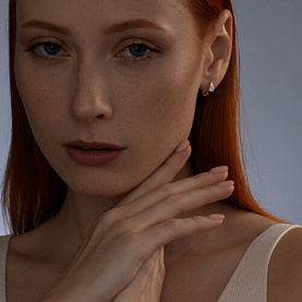 Серьги SOKOLOV - Серебро 925, Фианит (арт. 93022377)