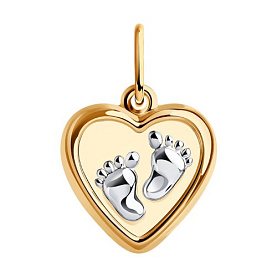 Подвеска SOKOLOV - Золото 375 (арт. 035272-4)