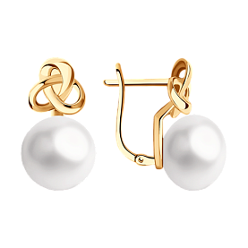 Серьги SOKOLOV - Золото 585, Жемчуг культивированный (арт. 792279)