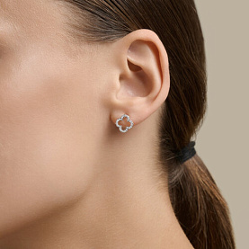 Серьги SOKOLOV - Серебро 925, Фианит (арт. 94027369)