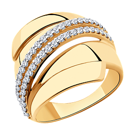 Кольцо Diamant - Серебро 925, Фианит (арт. 93-110-00425-1)