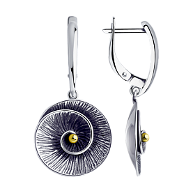 Серьги Diamant - Серебро 925 (арт. 95-121-00362-1)