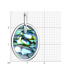 Подвеска Diamant - Серебро 925, Перламутр (арт. 94-330-01731-1)