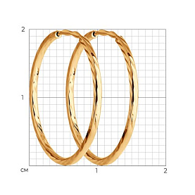Серьги SOKOLOV - Золото 375 (арт. 140012-4)