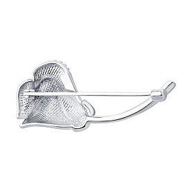 Брошь SOKOLOV - Серебро 925, Фианит, Эмаль (арт. 94040202)