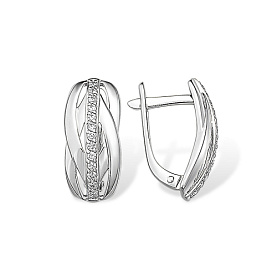 Серьги EFREMOV - Серебро 925, Фианит (арт. 1210017880-501)