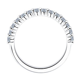 Кольцо SOKOLOV - Серебро 925, Фианит (арт. 94012183)