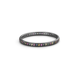 Кольцо Дар - Серебро 925, Синтетический сапфир (арт. К-2302чр11151)
