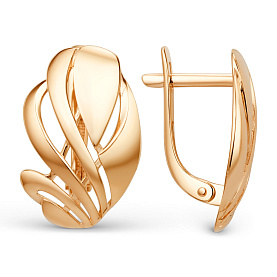 Серьги ЮФ Династия - Золото 585 (арт. 015362-1000)