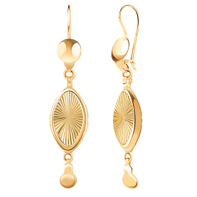 Серьги Атолл - Серебро 925 (арт. 20184А-2з)