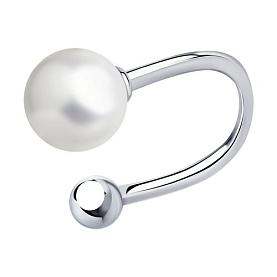 Серьга SOKOLOV - Серебро 925, Жемчуг культивированный (арт. 94170145)