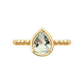 Кольцо SOKOLOV - Серебро 925, Празиолит (арт. 92014694)