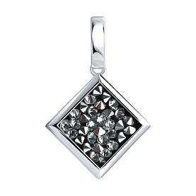 Подвеска Diamant - Серебро 925, Кристальная ткань (арт. 94-130-00098-1)