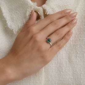 Кольцо SOKOLOV - Серебро 925, Агат (арт. 92014843)