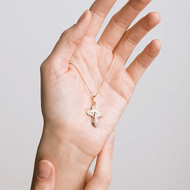 Подвеска ЮФ Династия - Золото 585 (арт. 801027-1012)