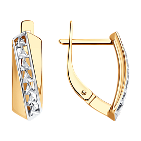 Серьги Diamant - Золото 585 (арт. 51-120-00955-1)