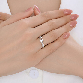 Кольцо SOKOLOV - Серебро 925, Фианит (арт. 94014671)