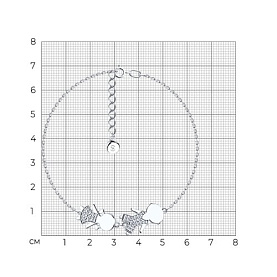 Браслет SOKOLOV - Серебро 925, Фианит (арт. 94051004)