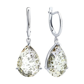 Серьги SOKOLOV - Серебро 925, Кристалл (арт. 94027565)