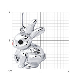 Подвеска SOKOLOV - Серебро 925, Эмаль (арт. 94033048)