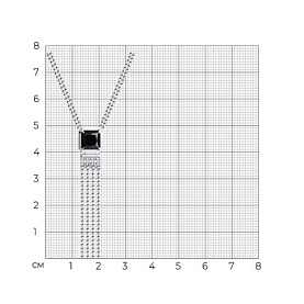 Колье Diamant - Серебро 925, Оникс (арт. 94-370-02083-1)