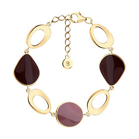 Браслет SOKOLOV - Серебро 925, Эмаль (арт. 93050130)