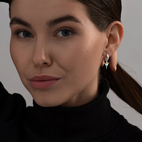 Серьги SOKOLOV - Серебро 925, Эмаль (арт. 94025987)