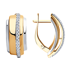 Серьги Diamant - Серебро 925, Фианит (арт. 93-120-00426-1)