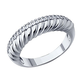 Кольцо Diamant - Серебро 925, Фианит (арт. 94-110-02160-1)