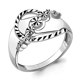 Кольцо Аквамарин - Серебро 925 (арт. 54760.5)