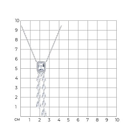 Колье SOKOLOV - Серебро 925, Фианит (арт. 94071533)