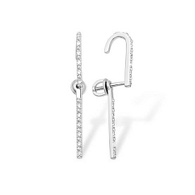 Серьги EFREMOV - Серебро 925, Фианит (арт. 1210018183-501)