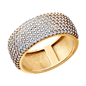 Кольцо Diamant - Серебро 925, Фианит (арт. 93-110-01764-1)